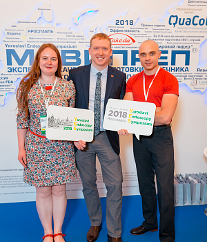 Фото со стенда компании Такеда YES2018